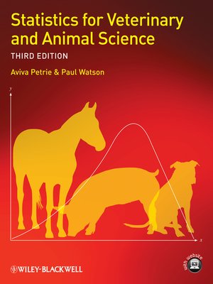 cover image of Statistics for Veterinary and Animal Science